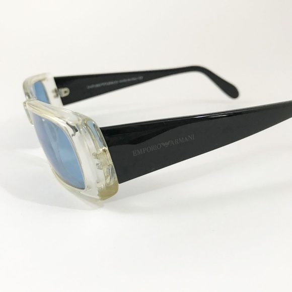 Vintage EMPORIO ARMANI Rectangle Sunglasses - Picture 4 of 8